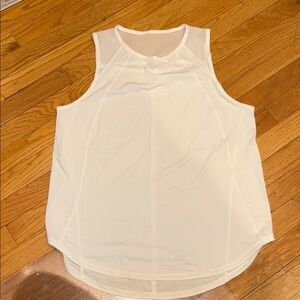 Lululemon Athletica White Tank Top